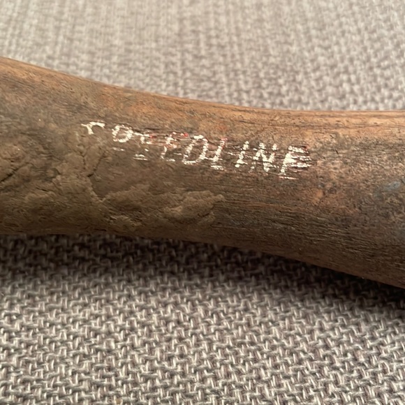 Vintage SPEEDLINE Cultivator Handheld Garden Tool Wooden Handle - Picture 2 of 9